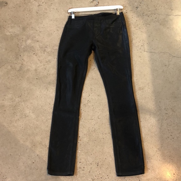 HELMUT Helmut Lang Elst Quake High Gloss Leggings - Picture 2 of 9